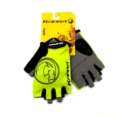 KAPRA - GUANTE XC LOGO YELLOW/BLACK