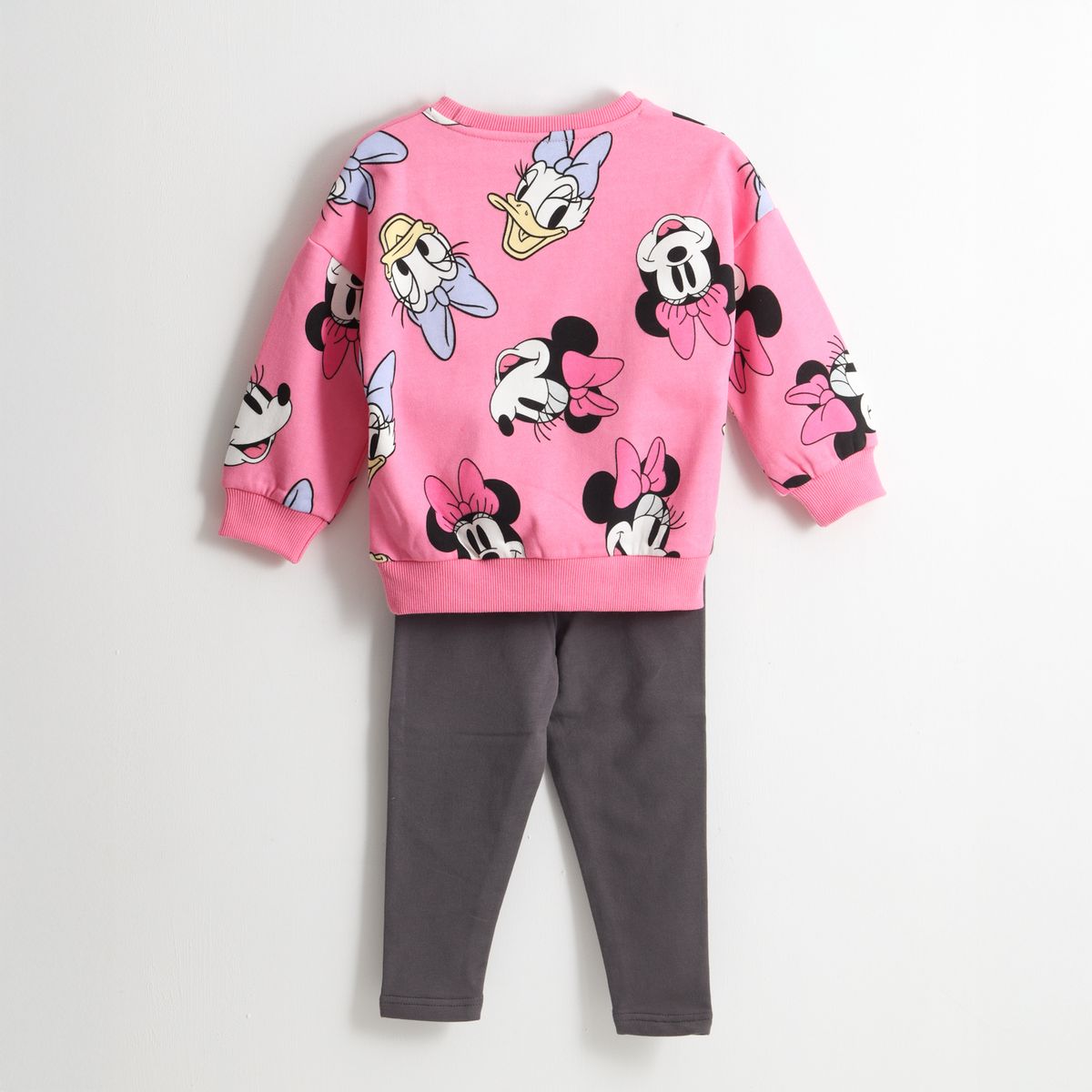 DISNEY - Conjunto Niña Print Friends Minnie Rosado Disney