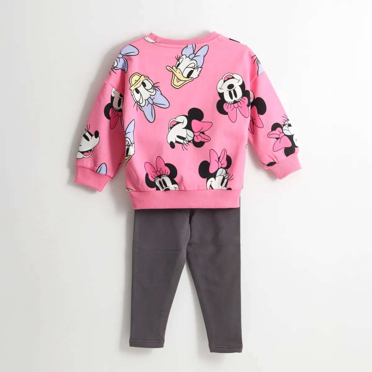DISNEY - Conjunto Niña Print Friends Minnie Rosado Disney