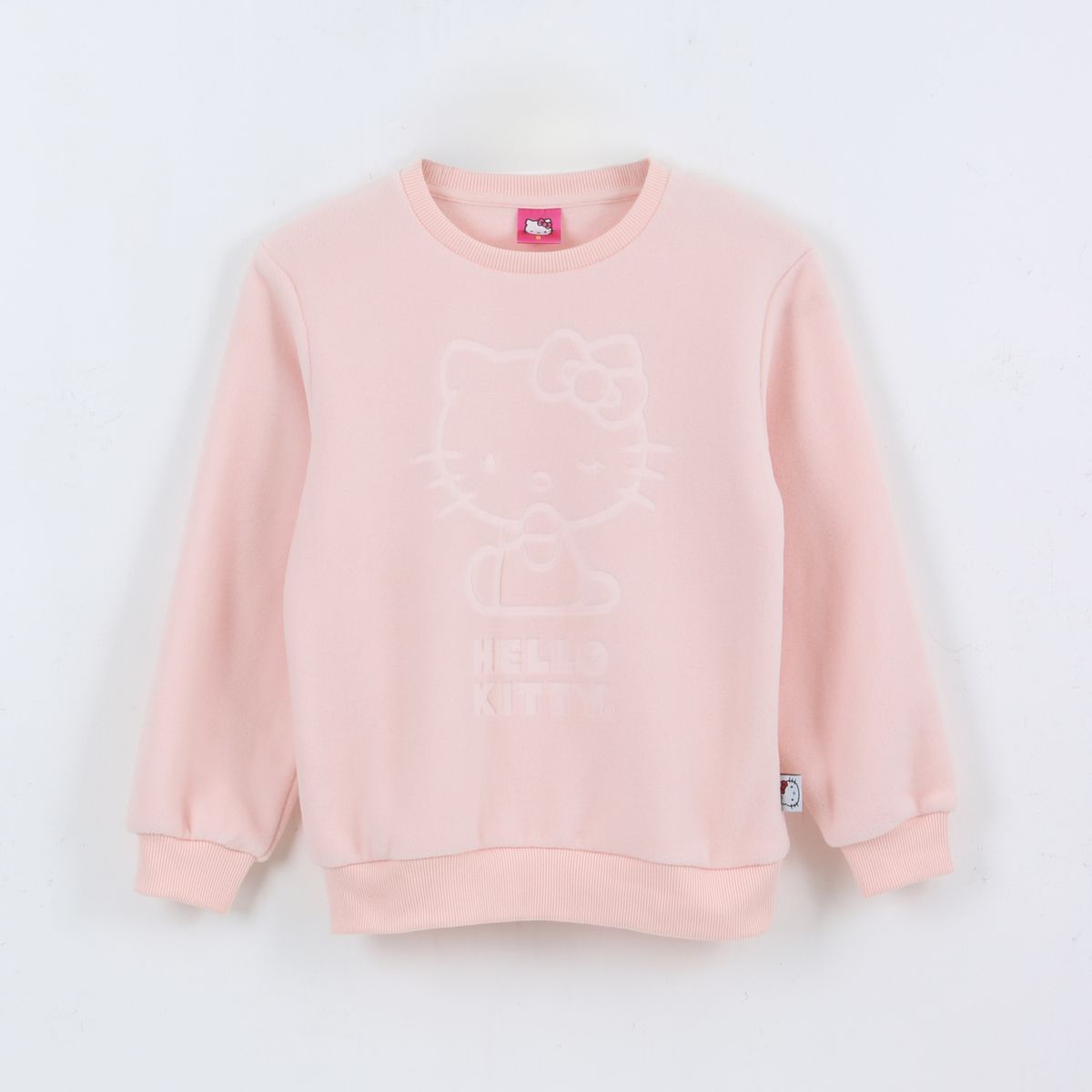 HELLO KITTY - Polar Niña Diseño Frontal Logo Rosado Hello Kitty