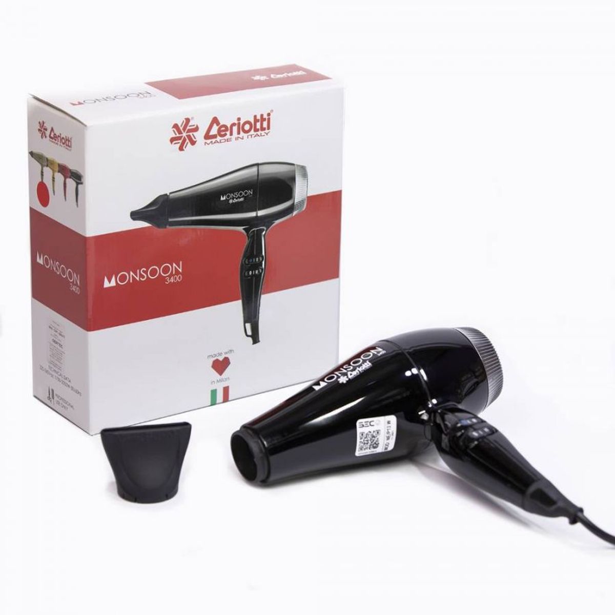 CERIOTTI - Ceriotti Secador Monsoon 3400 Negro