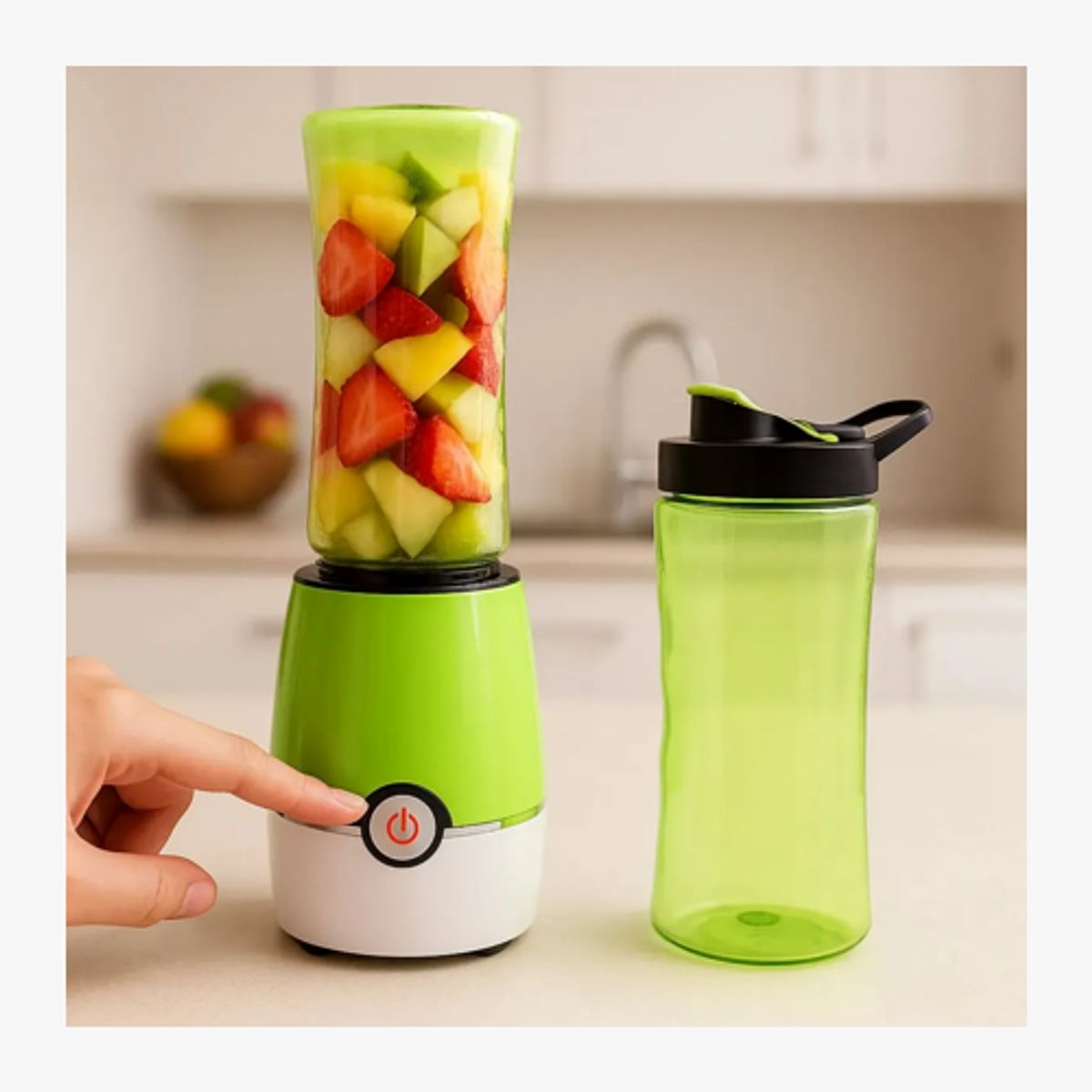 MOVI - Batidora Portátil Shake Antake 3 Con 2 Vasos