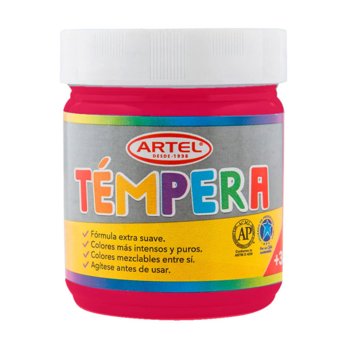 ARTEL - Frasco 100ml Tempera carmin 87