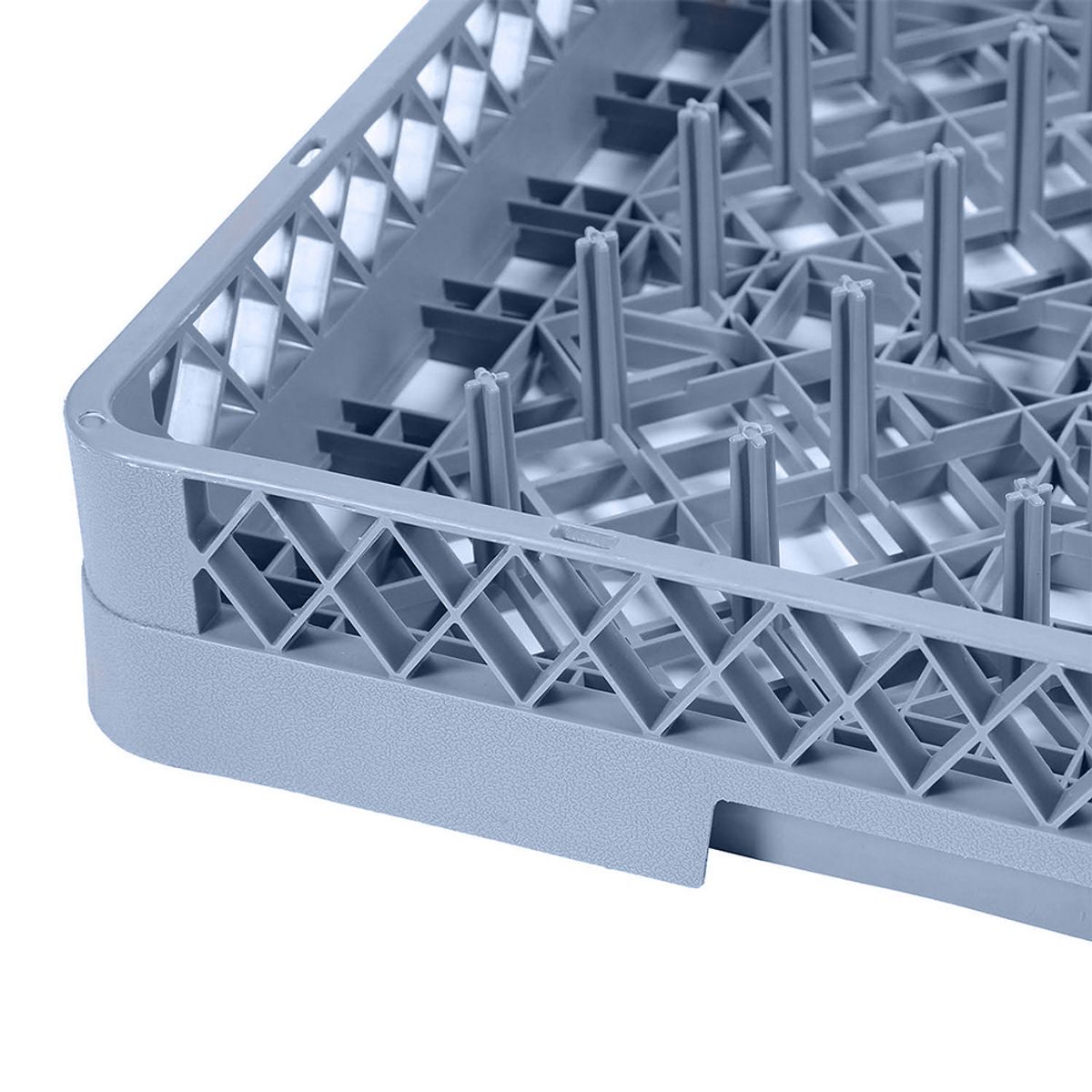 GENERICO - Rack Organizador Para Platos Gris