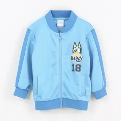 BLUEY - Polerón Deportivo Cierre Niño Fútbol Celeste