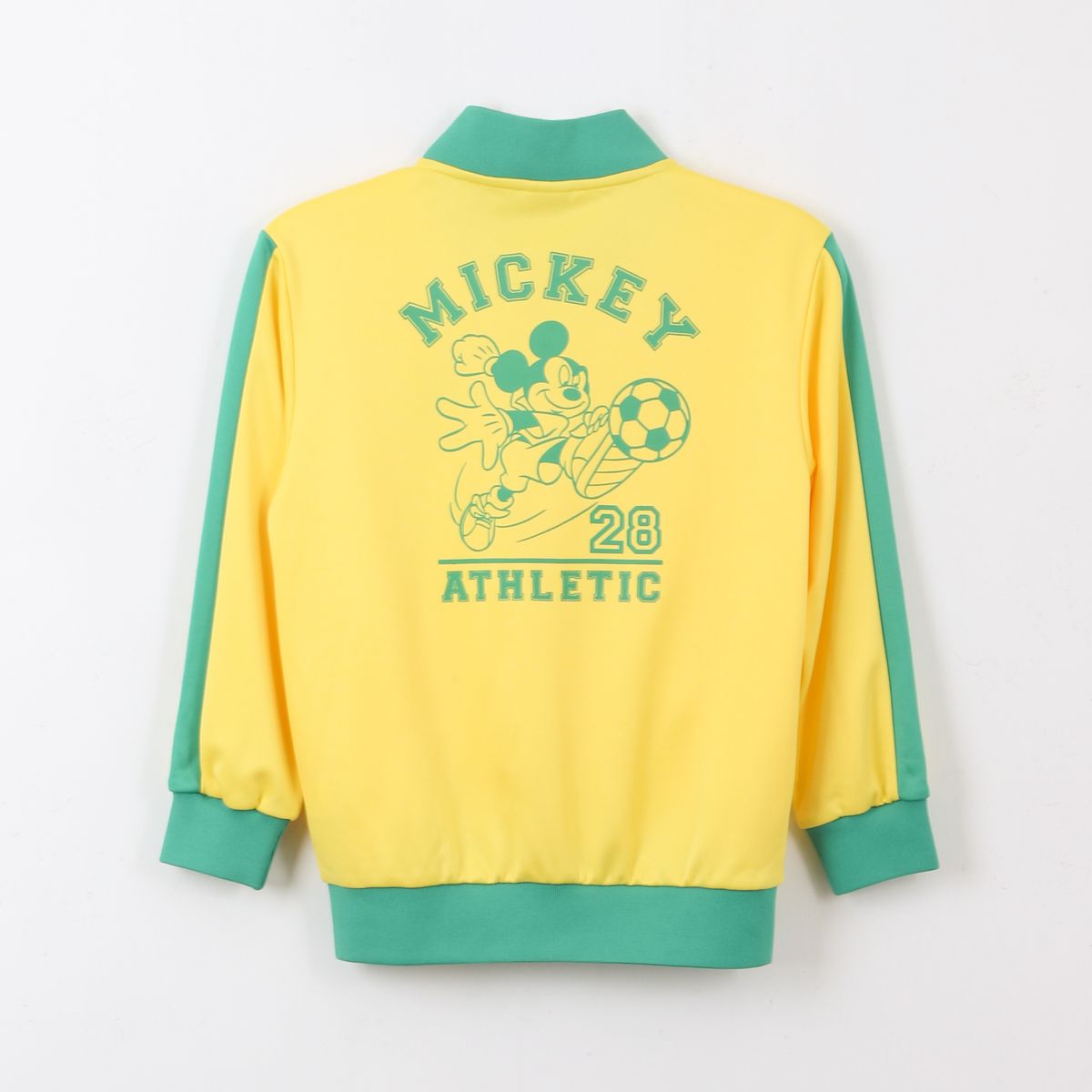DISNEY - Polerón Deportivo Cierre Niño Fútbol Mickey Amarillo Disney