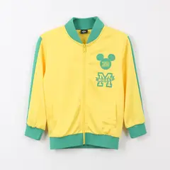 DISNEY - Polerón Deportivo Cierre Niño Fútbol Mickey Amarillo