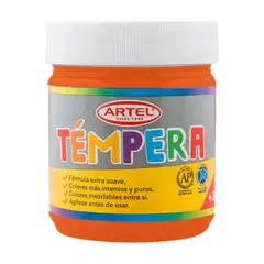ARTEL - Frasco 100ml Tempera naranja 77