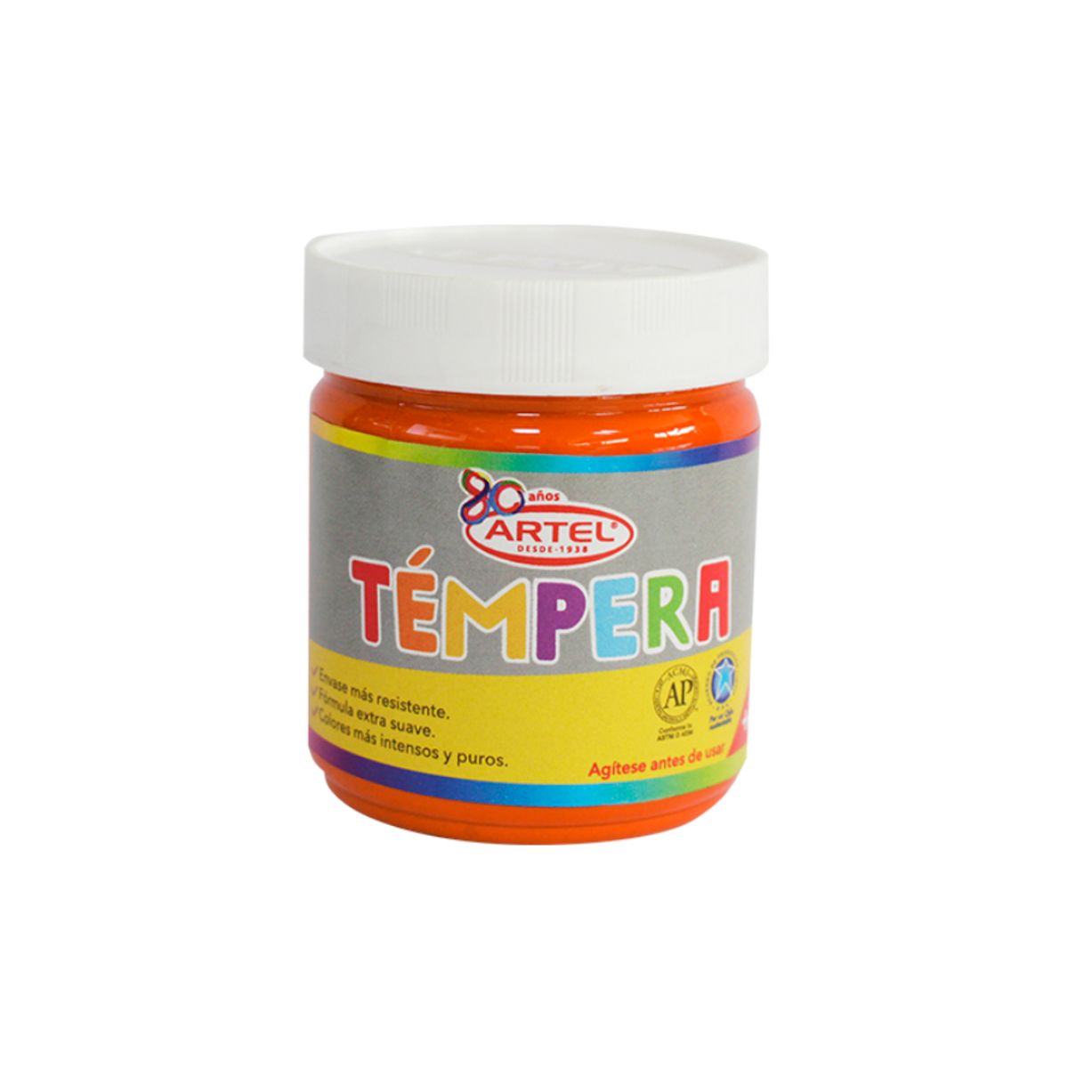 ARTEL - Frasco 100ml Tempera naranja 77