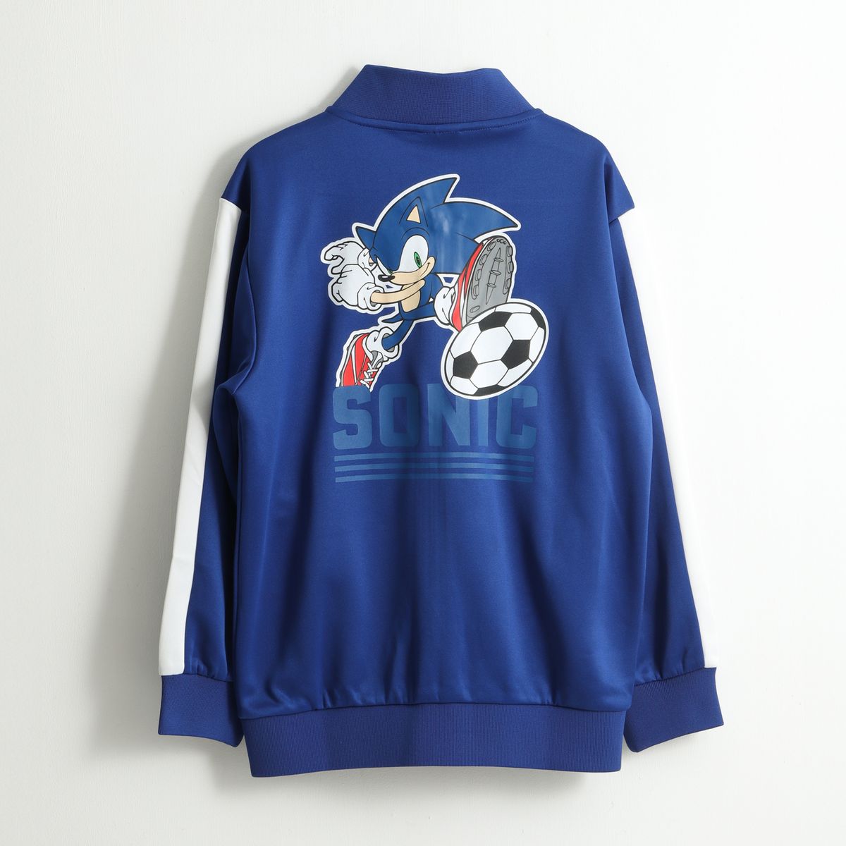 SONIC - Polerón Deportivo Cierre Niño Fútbol Azul Sonic