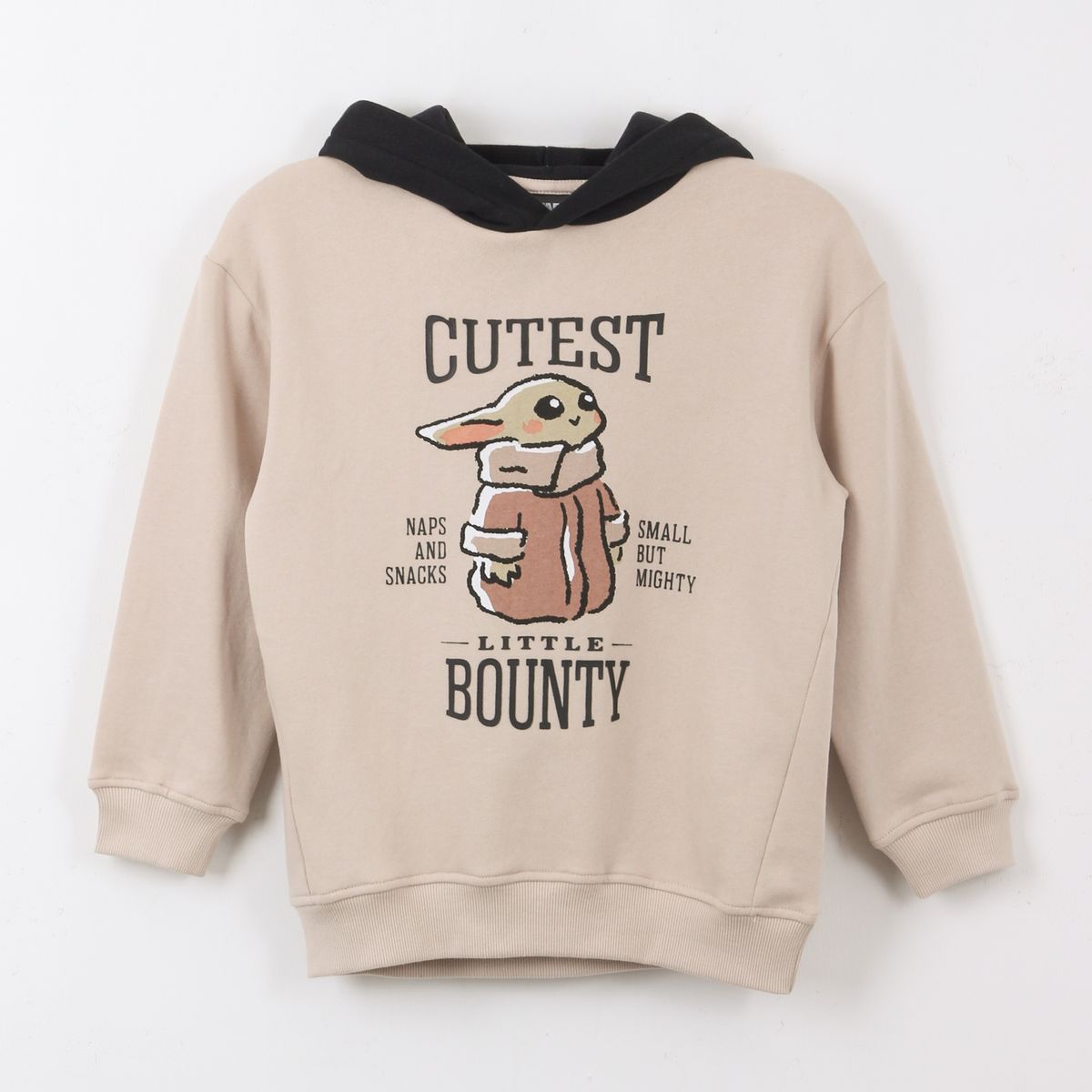 STAR WARS - Polerón Cerrado Niño Hoodie Cutest Bounty Beige Star Wars