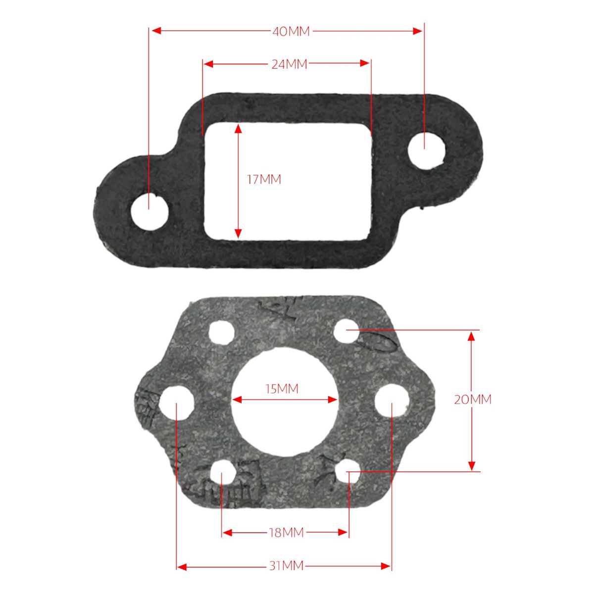 RAISMAN - EMPAQUETADURA DE SILENCIADOR RAISMAN® PARA MOTOSIERRA STIHL MS250 MS230 MS210 MS180 MS170