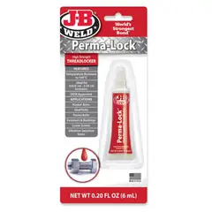GENERICO - Fijador contra fugas de Roscas 6ml (Color Rojo) J-B Weld 27106