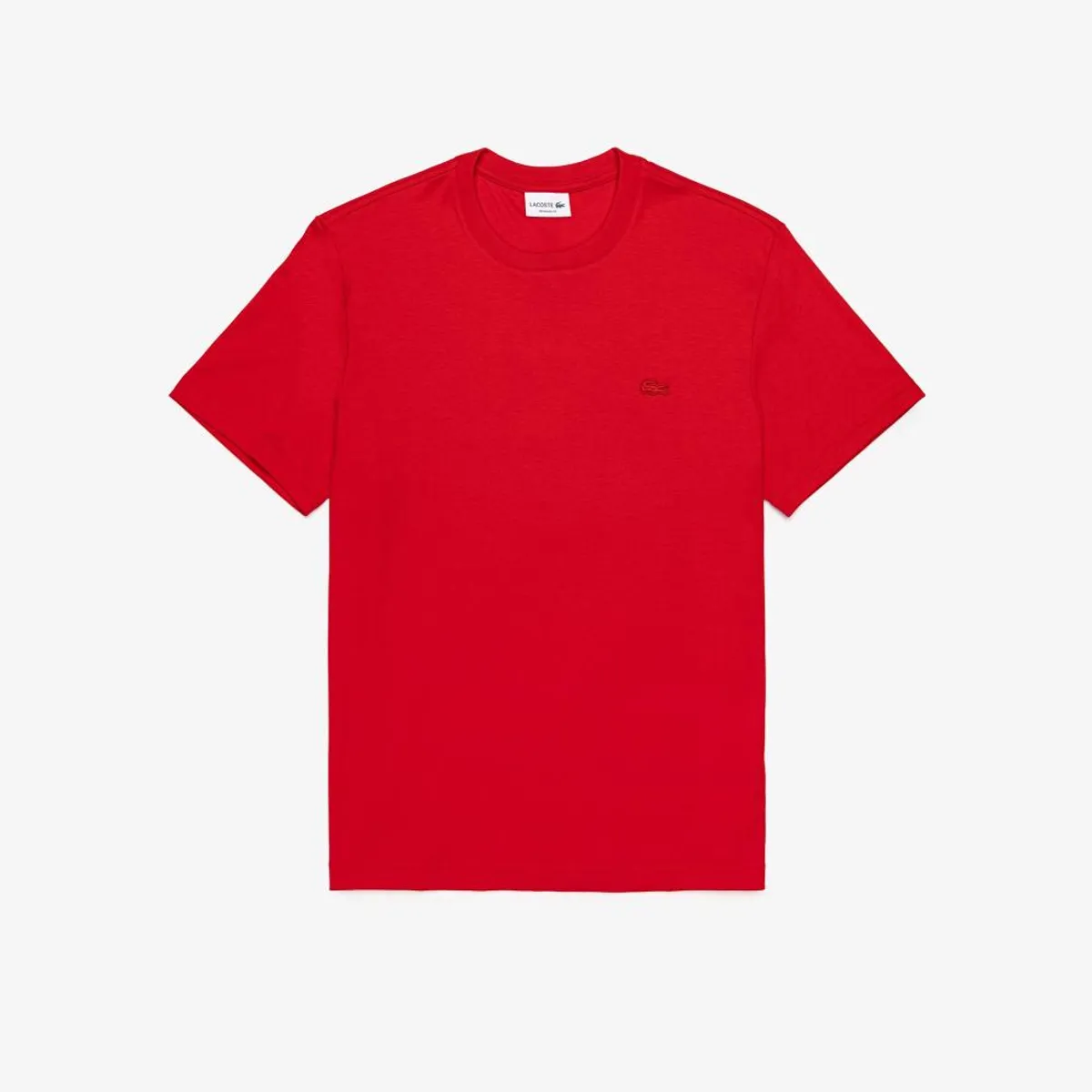 LACOSTE - Polera Algodón Cuello Redondo Hombre TH8621