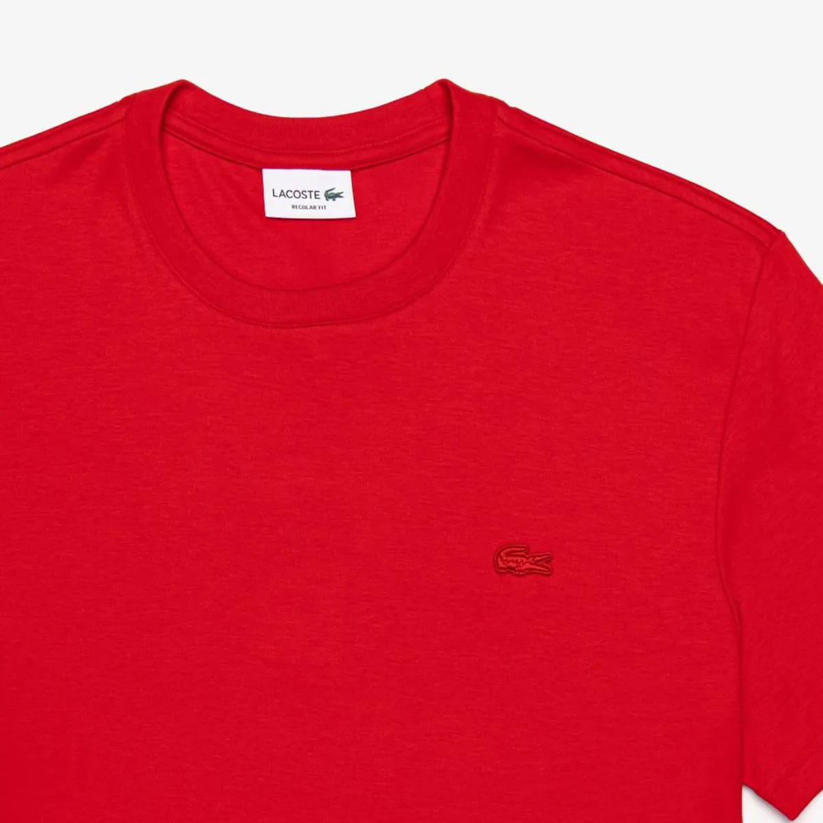 LACOSTE - Polera Algodón Cuello Redondo Hombre TH8621
