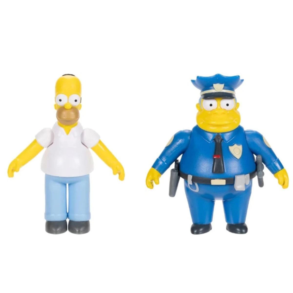 JAKKS PACIFIC - Figuras Los Simpsons Set Homero Y Jefe Gorgory 7 Cm Altura