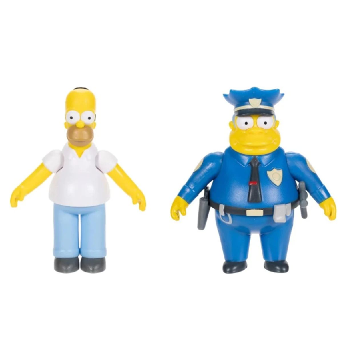 JAKKS PACIFIC - Figuras Los Simpsons Set Homero Y Jefe Gorgory 7 Cm Altura