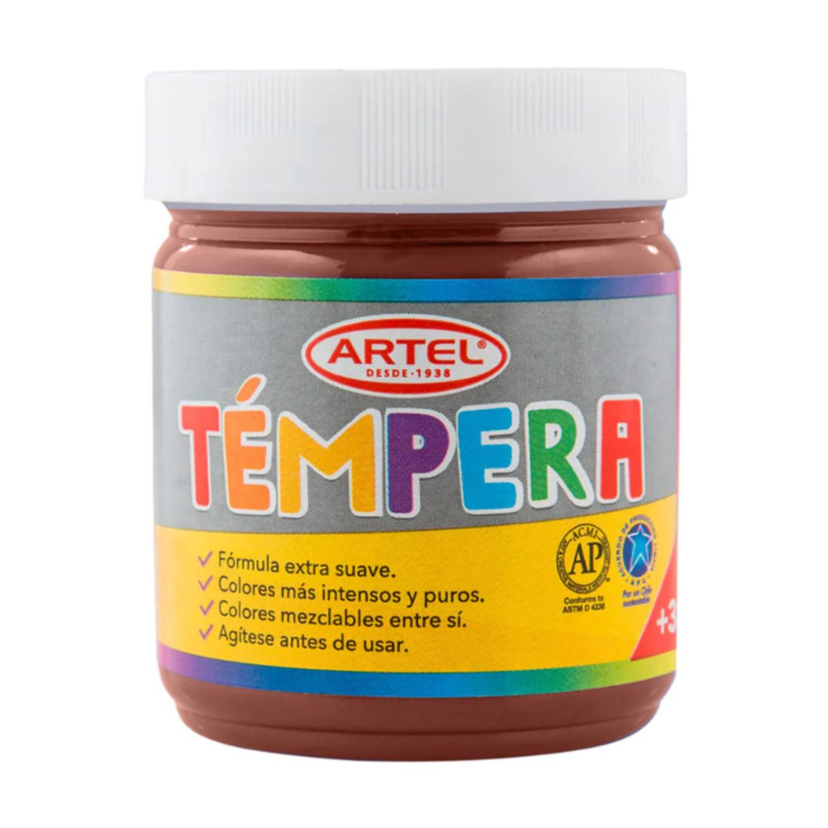 ARTEL - Frasco 100ml Tempera siena tost 64
