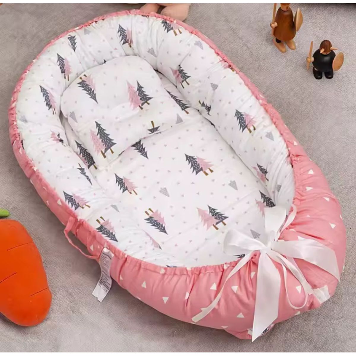 GENERICO - Cama Cojín Nido Colecho De Algodón Para Bebe