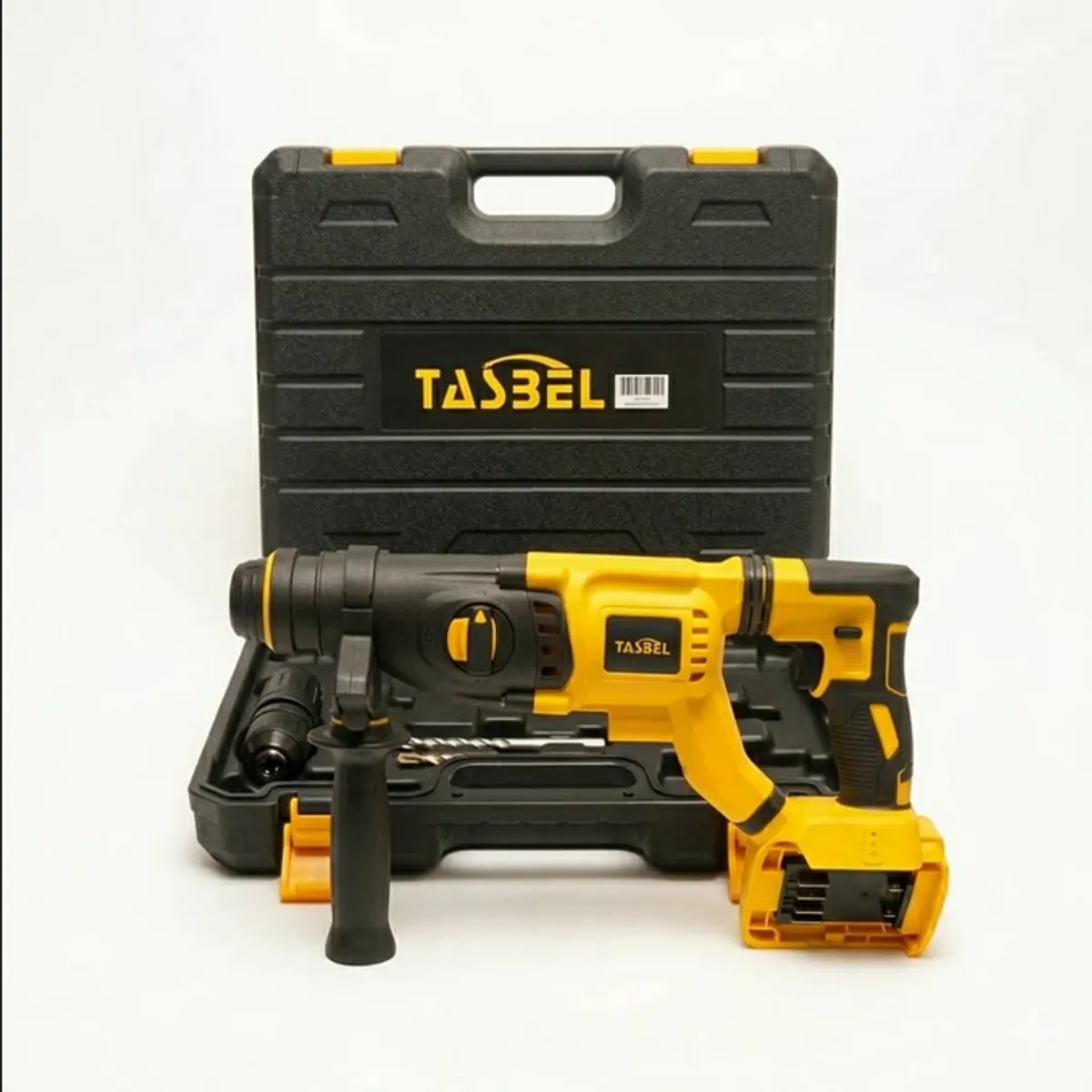 GENERICO - Taladro Percutor Inalambrico Tasbel 2 Baterías + Accesorios