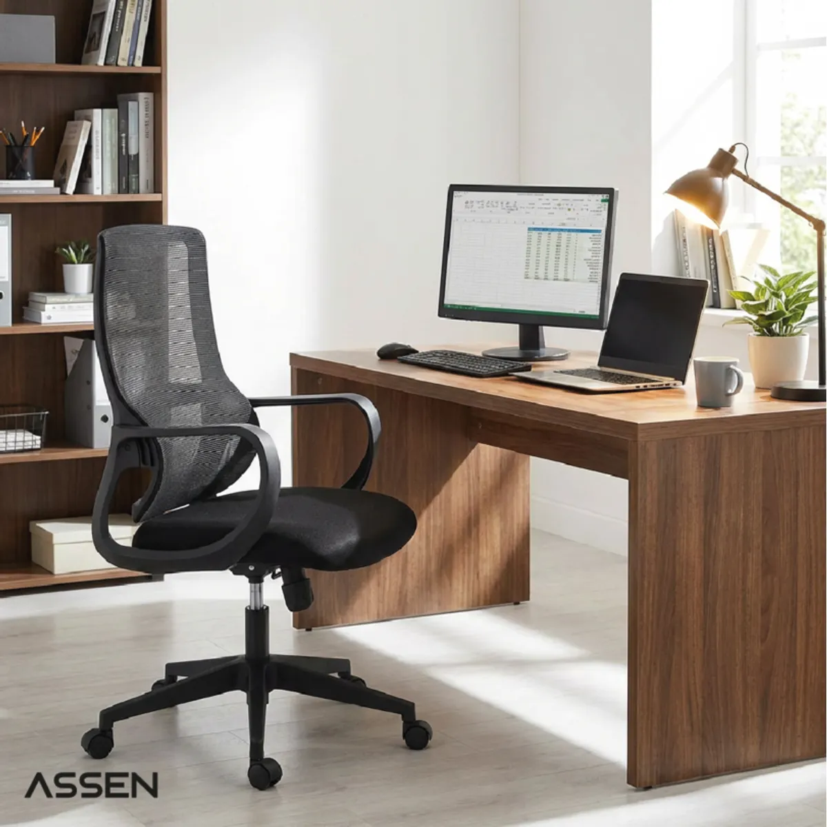 ASSEN - Silla Escritorio Ergonómica Assen Studio Ajustable Kiosclub