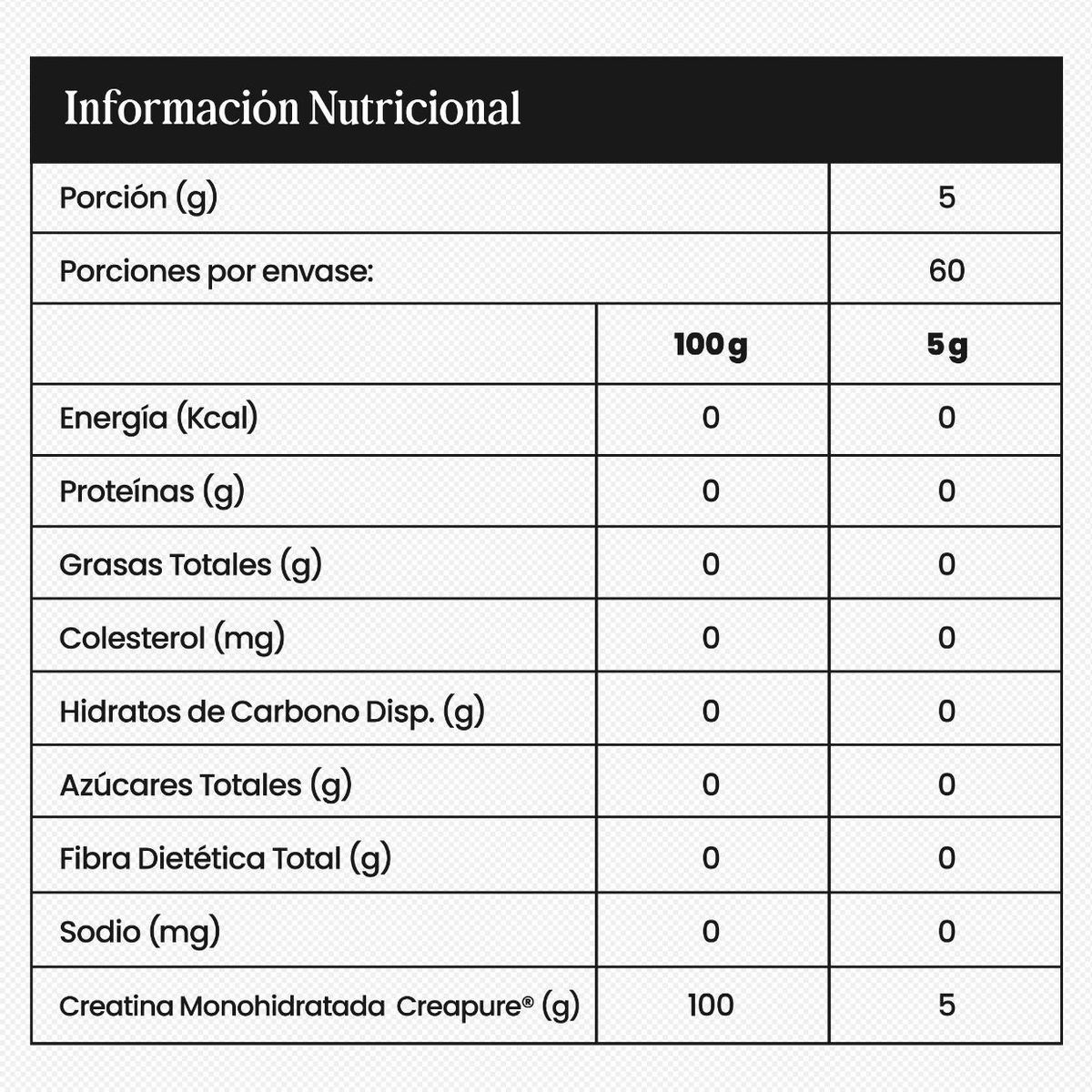 NINE9 BRANDS - Creapure ® Creatina Monohidratada 300g