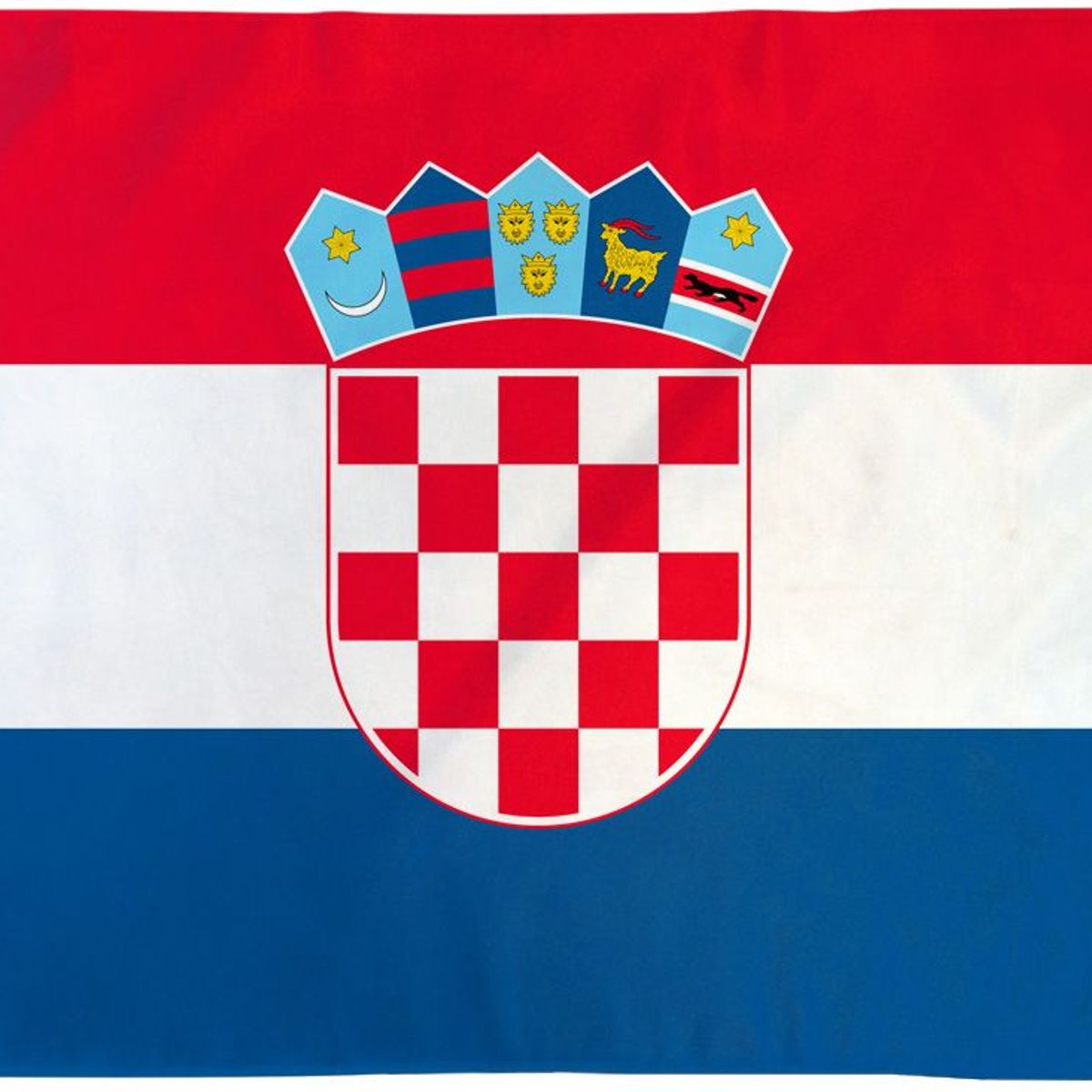 GENERICO - Bandera de Croacia de 150cm x 90cm de Poliéster