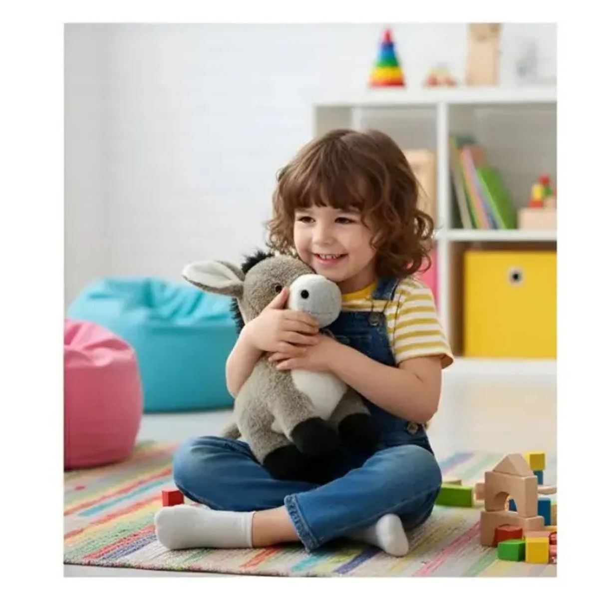 GENERICO - Peluche Burrito Kawaii de 30cm