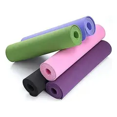 GENERICO - Colchoneta Mat Yoga Antideslizante Ejercicio Pilates Deporte Hogar Gimnasio Multicolor