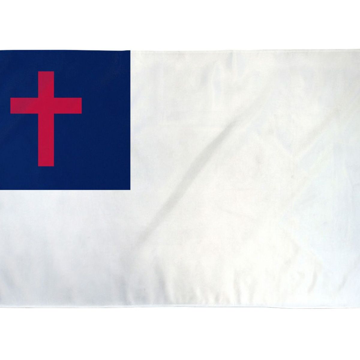 GENERICO - Bandera Cristiana de 150cm x 90cm de Poliéster