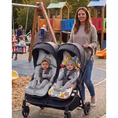 GENERICO - Pack 2 Cojín Universal Acolchado para Coche y Silla de Auto