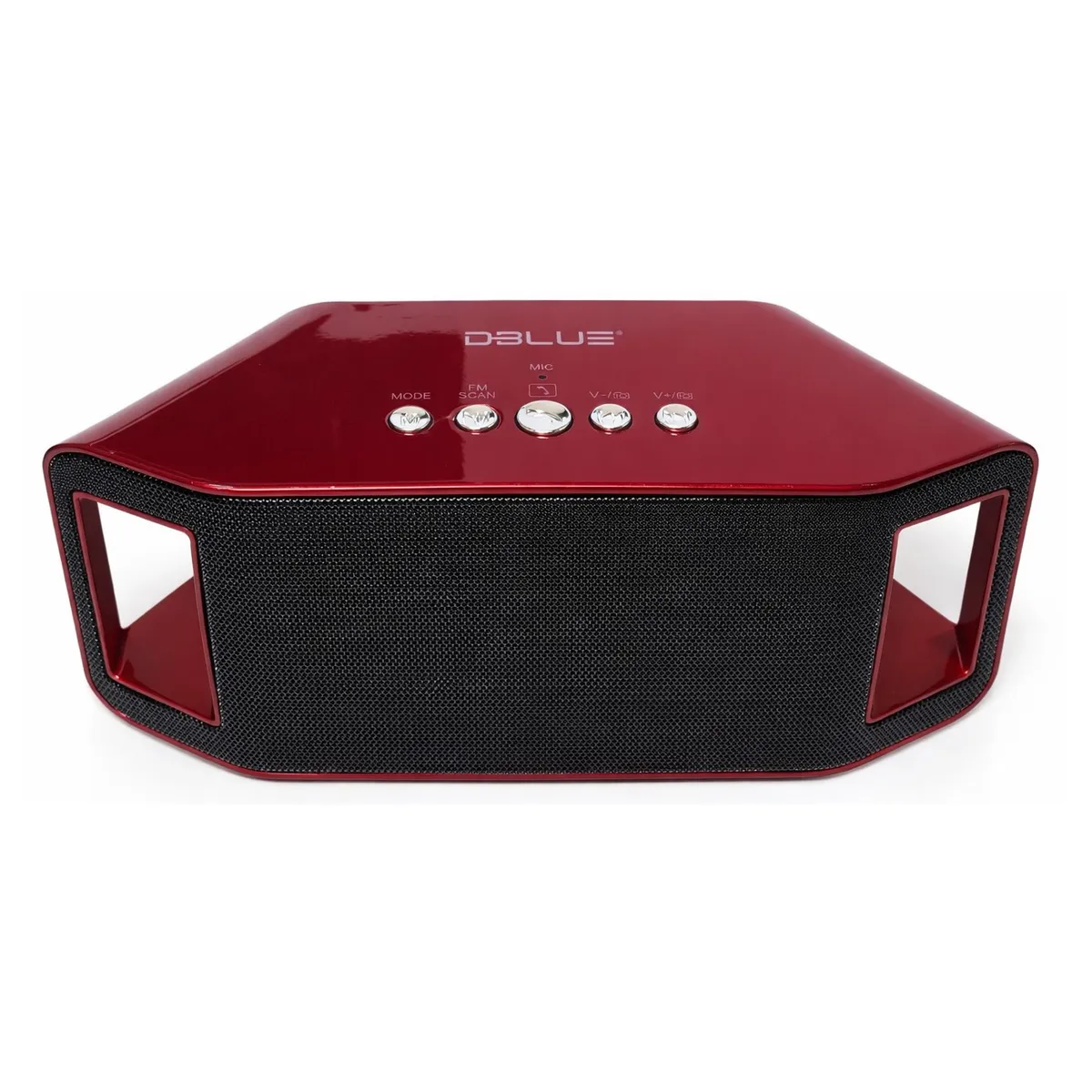 DBLUE - Parlante inalámbrico Portatil BT Rojo DBLUE DBS110