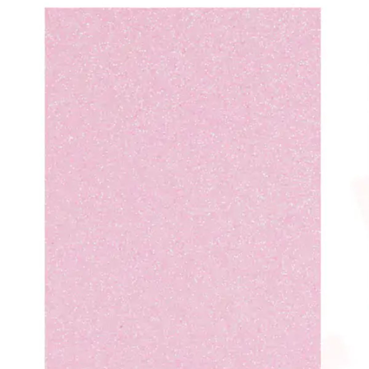 GENERICO - Goma Eva Glitter Rosa Brillo 60x40 Cm Pack 10