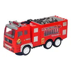 GENERICO - Juguete Camion De Bombero Con Sonido y Luces