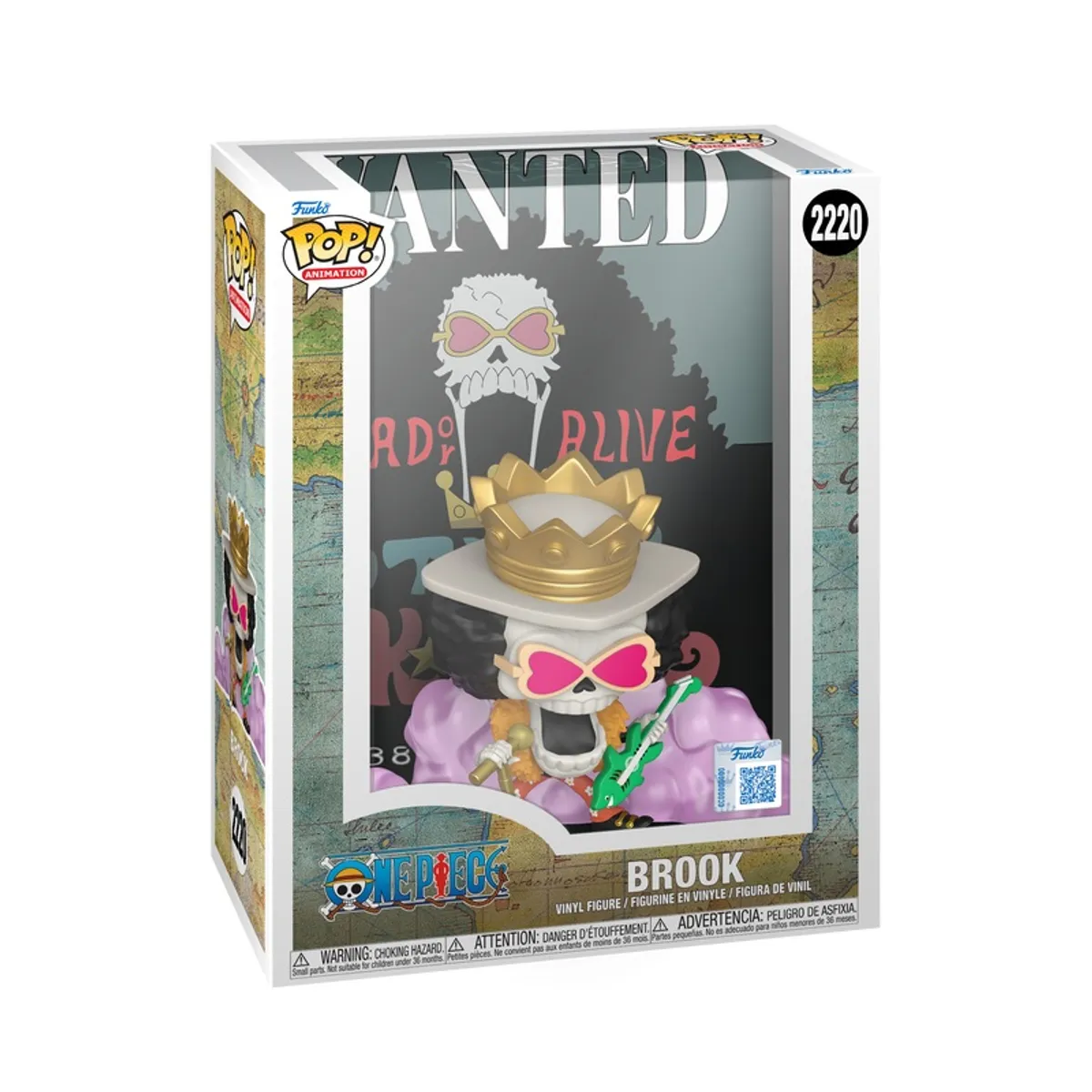 FUNKO - Funko Pop One Piece – Poster de Brook 2220 (VHS)