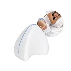 COMPUTECH - Cojin Ortopedico Marca Piernas Rodillas Ciatica Con Memory Foam