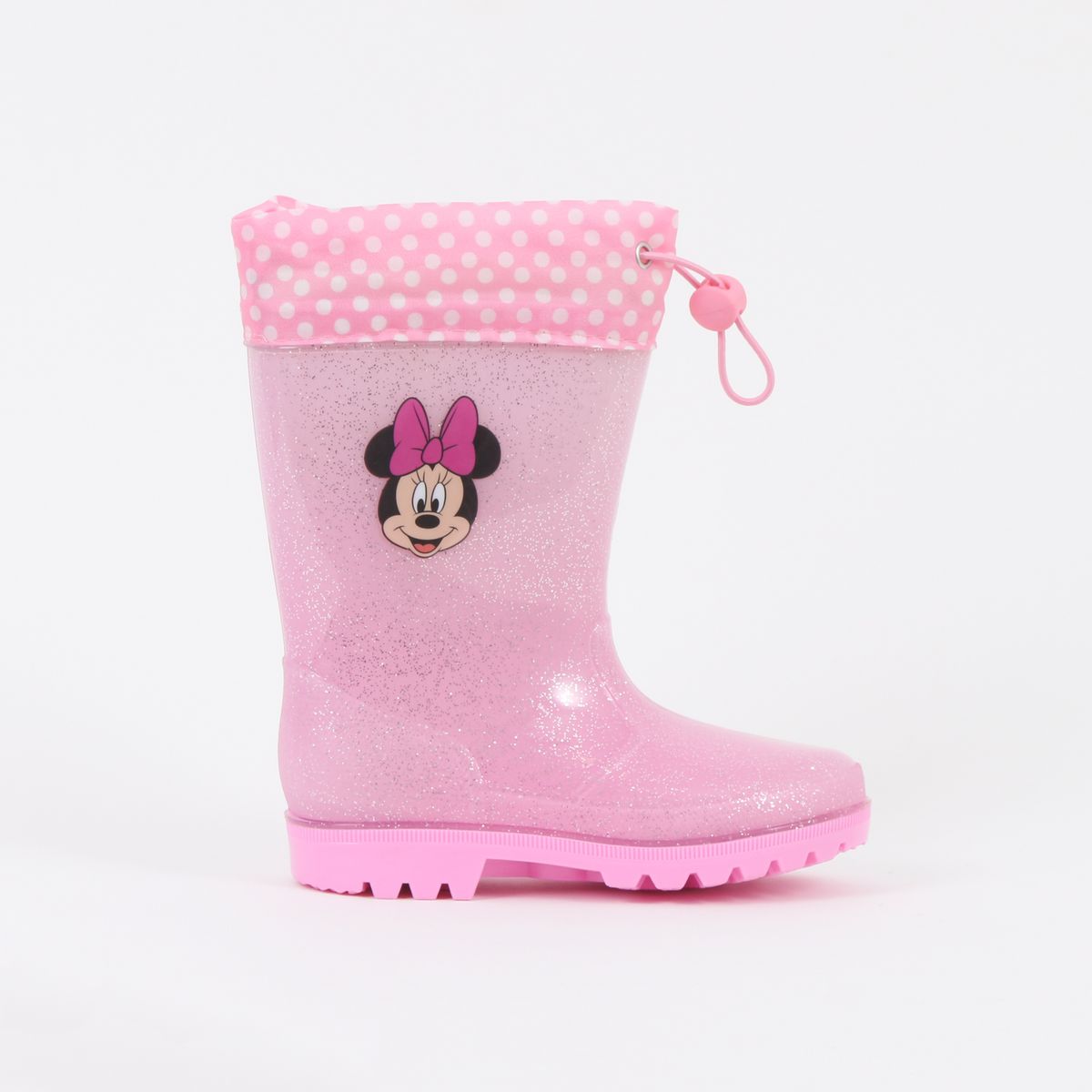 DISNEY - Bota de Agua Niña Lunares Minnie Rosado Disney
