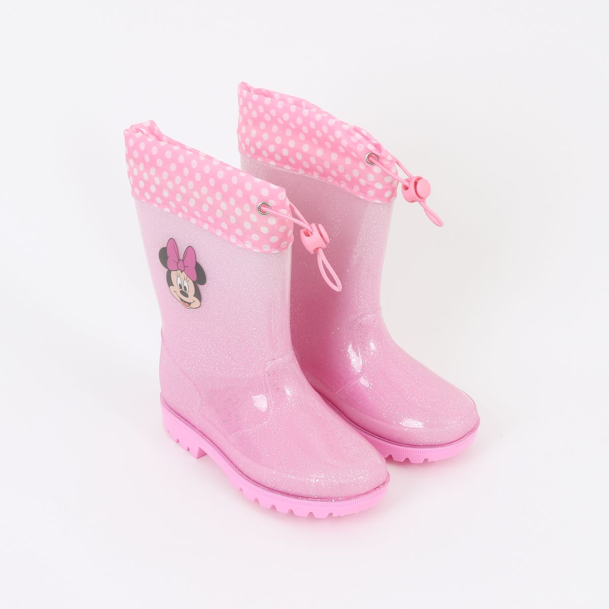 DISNEY - Bota de Agua Niña Lunares Minnie Rosado Disney