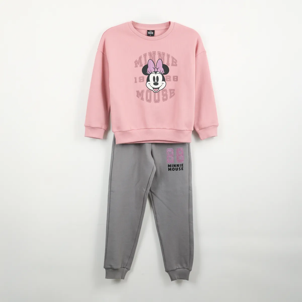 DISNEY - Conjunto Buzo Niña Minnie Rosado Disney
