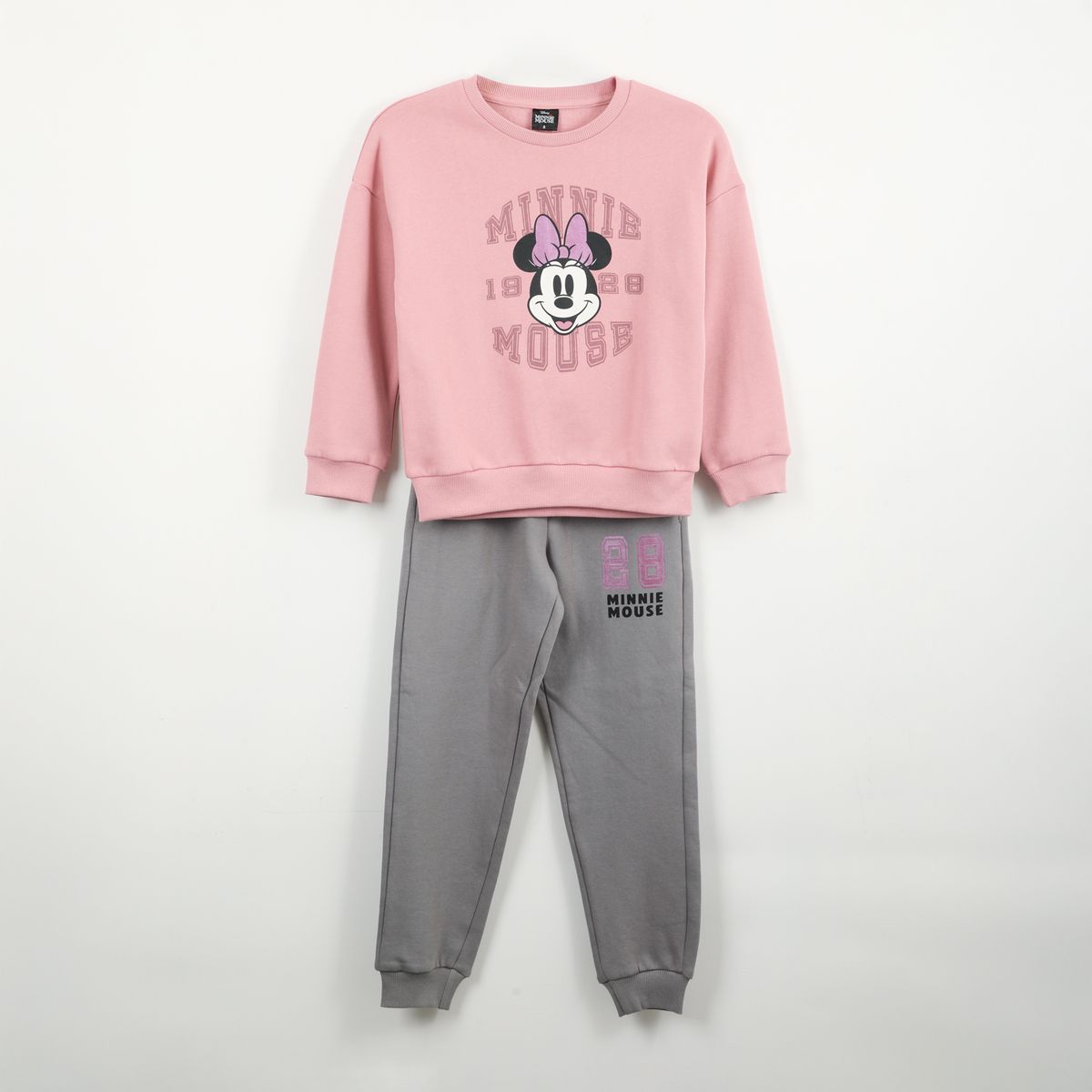 DISNEY - Conjunto Buzo Niña Minnie Rosado Disney