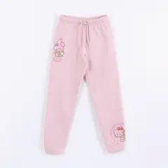 HELLO KITTY - Pantalón de Buzo Niña & Friends Rosa