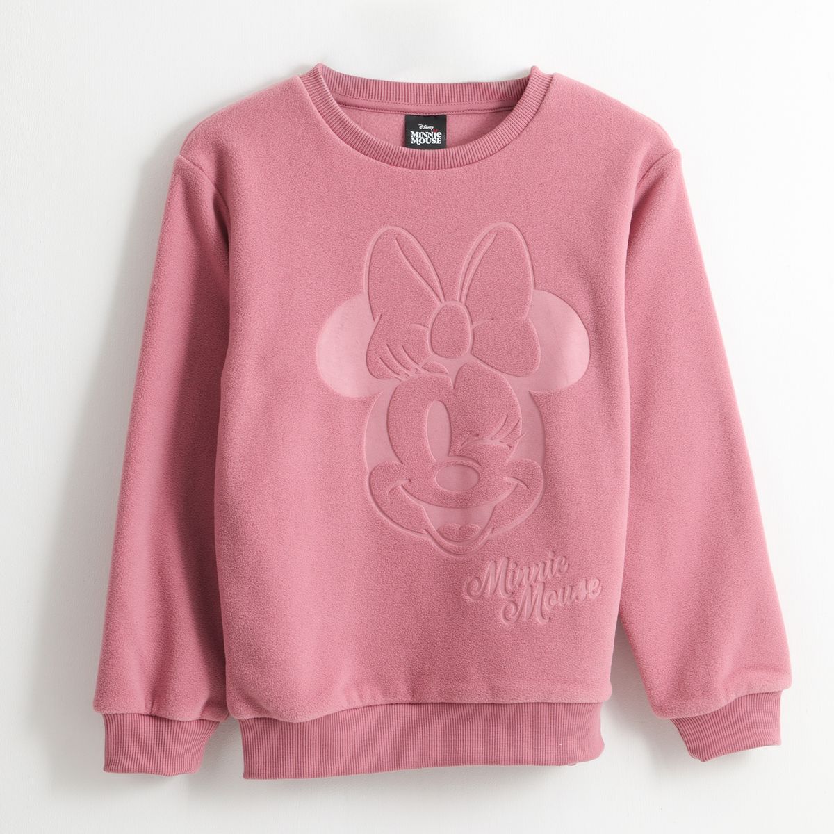 DISNEY - Polar Niña Diseño Frontal Minnie Mouse Rosado Disney