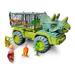 GENERICO - Camion Dinosaurio Transporte Camiones 2 Dinosaurios 1 Huevo Dinosaurio BELUG