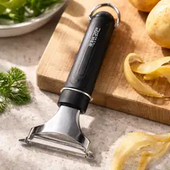 GENERICO - Pelador De Papas Y Verduras Acero Inoxidable Con Mango
