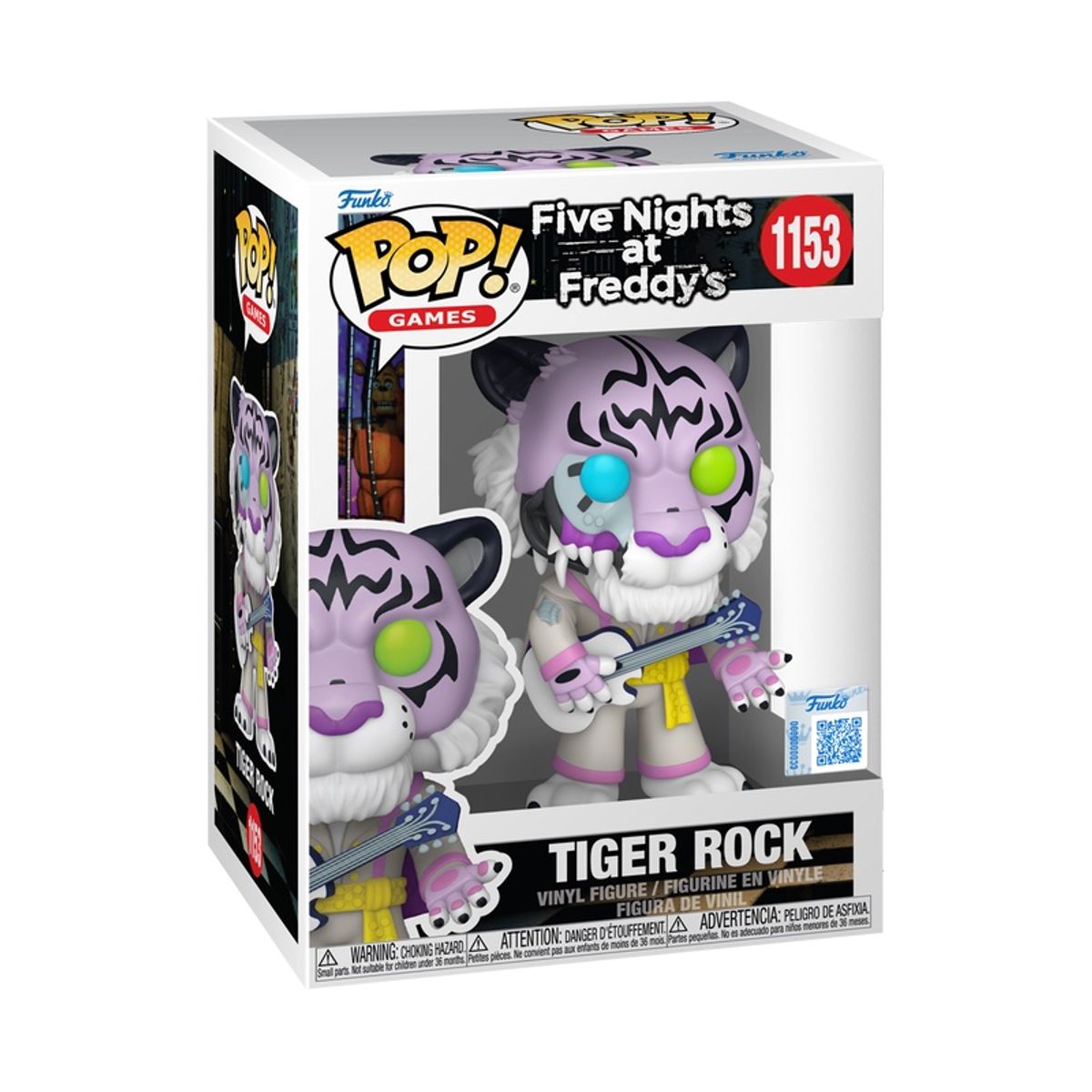 FUNKO - Funko Pop Five Nights at Freddy´s – Tiger rock 1153 + Protector