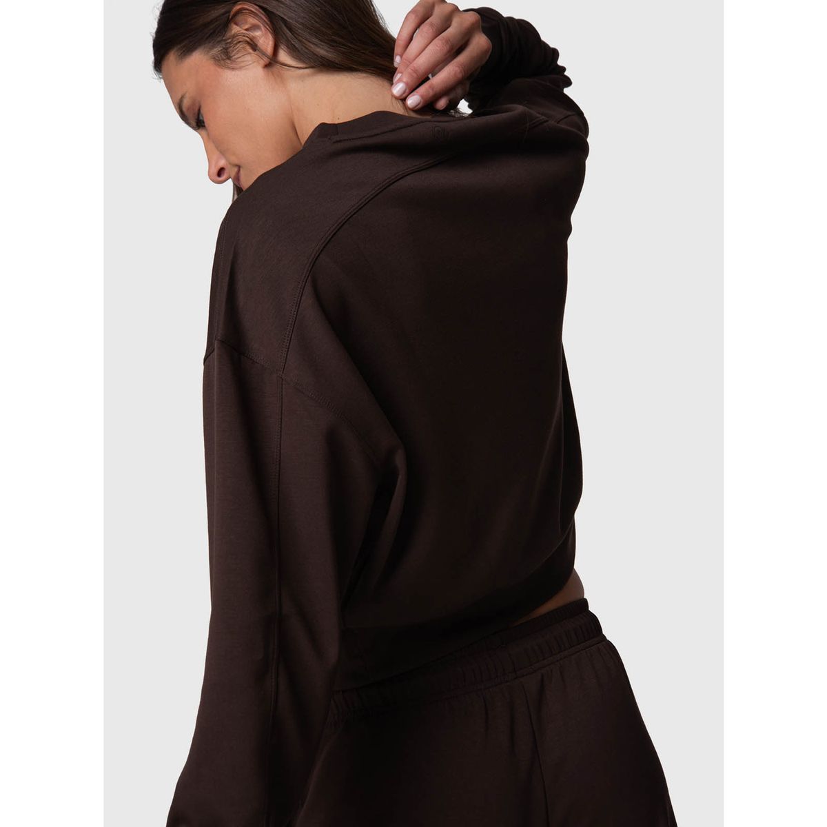 BSOUL - Poleron Mujer Crew Genova Rec Café BSOUL