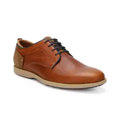 CARDINALE - Zapatos Hombre Cordones Cuero Denver-0-06 Brandy