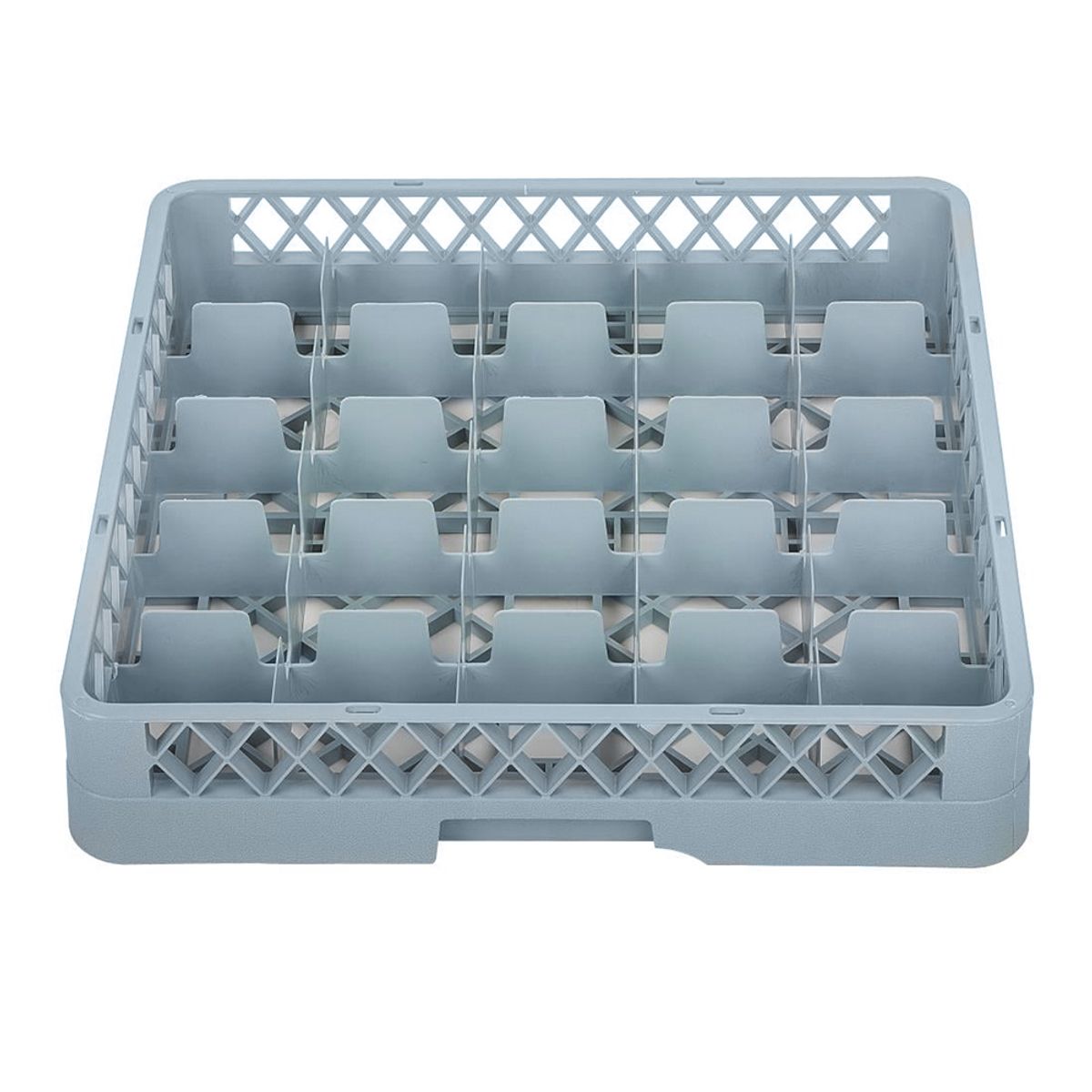 GENERICO - Rack para Vasos / Tazas 25 Compartimientos Gris