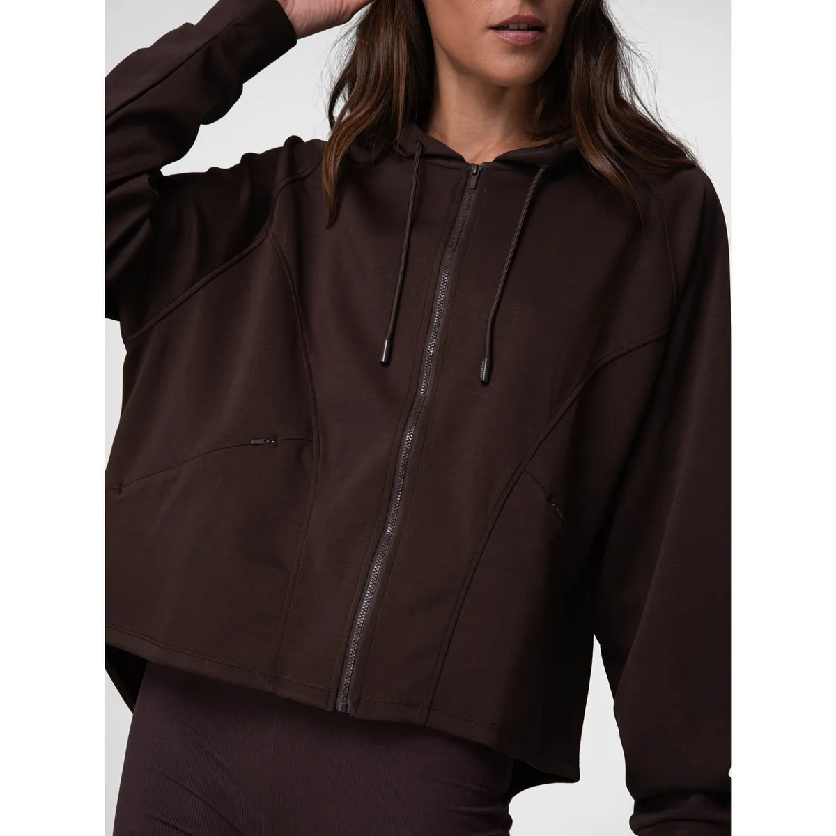 BSOUL - Poleron Mujer Full Zip Malaga Rec Café BSOUL