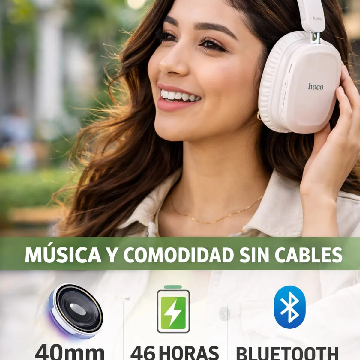 HOCO - Audífonos Inalámbricos Hoco W51 46H